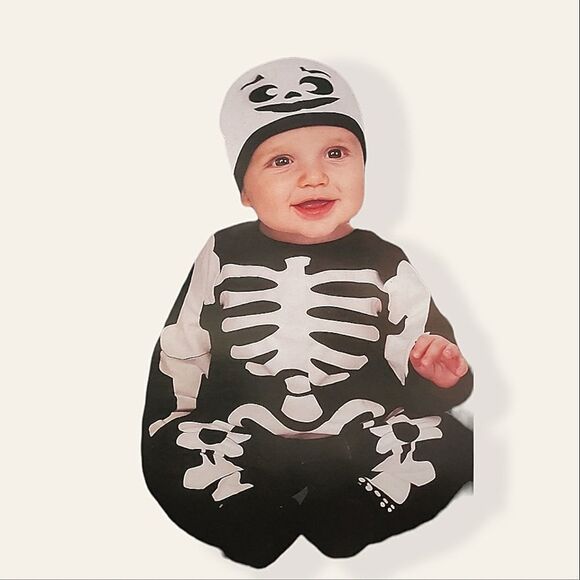 Rubie's Other - NWT Rubies Baby/Toddler Lil' Skelton Costume